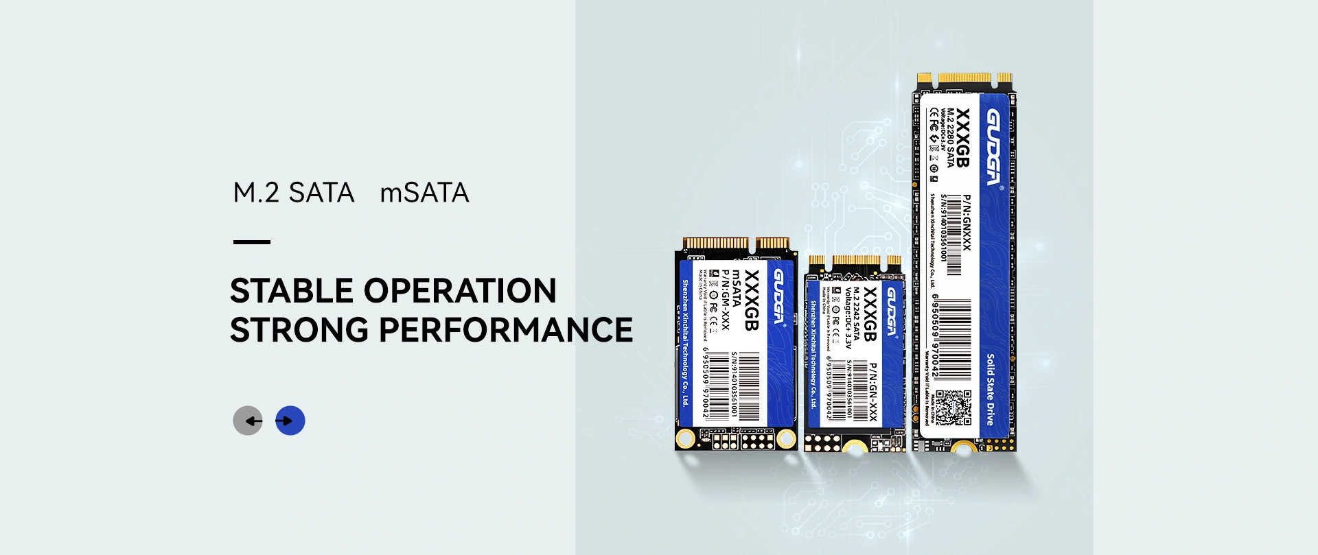Fabricante de SSD SATA M.2 com desconto na China