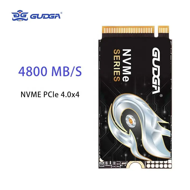 SSD PCIE Gen4 de comprimento 2242, velocidade de leitura de 5000 MB/s