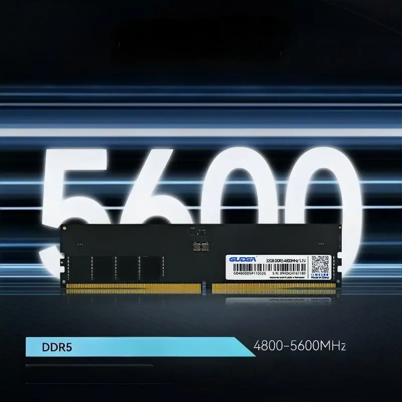 Memória de desktop 6000 MHz 6400 MHz RAM para jogos para construção de PC